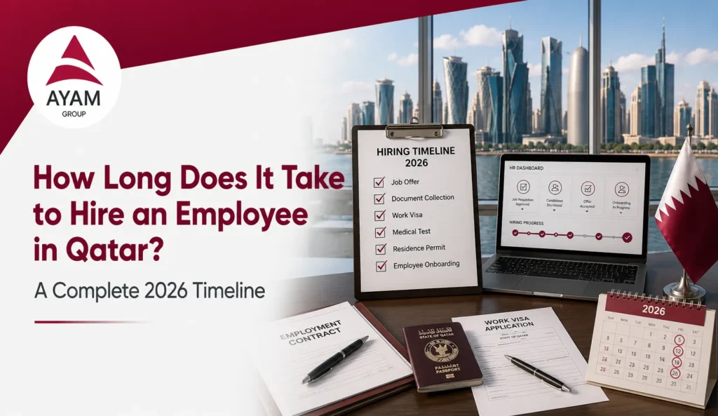 How Long Does It Take to Hire an Employee in Qatar? A Complete 2026 Timeline